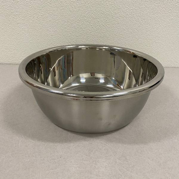 large metal mixing bowl